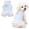 Comfortable Breathable Puppy Dress Lightweight Dog Vest New Pet Dog Dress  Dogs and Cats