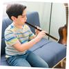 Ibasenice Bamboo Purple Bamboo Vertical for Traditional Chinese Compact Clear Perfect for Practice 6-Hole Flute, Flute, Beginners, Instrument, Size,