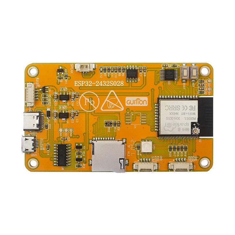 ESP32 Dev Board with 2.8-inch Touchscreen, WiFi, Bluetooth, 240x320 TFT Display, LVGL Compatible