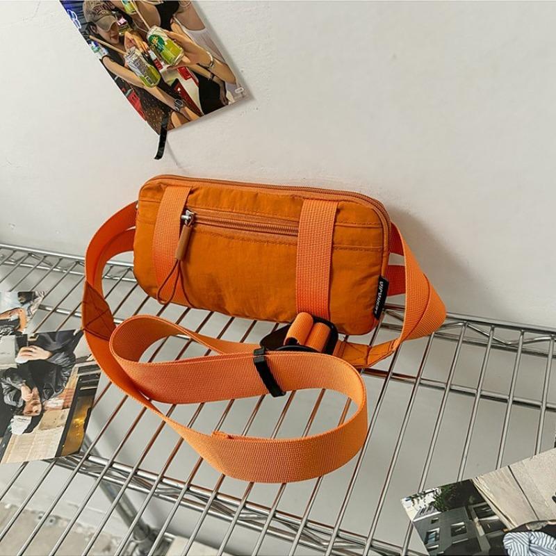 New trendy mini handbag men's and women's casual messenger small bag personalized mobile phone bag sports small hanging bag