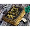 Book Of Shadows, Leather Grimoire, Leather Journal, Magic Book, Celtic journal The Morrigan, Leather book Travel notebook