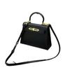 Elegant Crossbody Handbag - Luxe Texture & Versatile Design