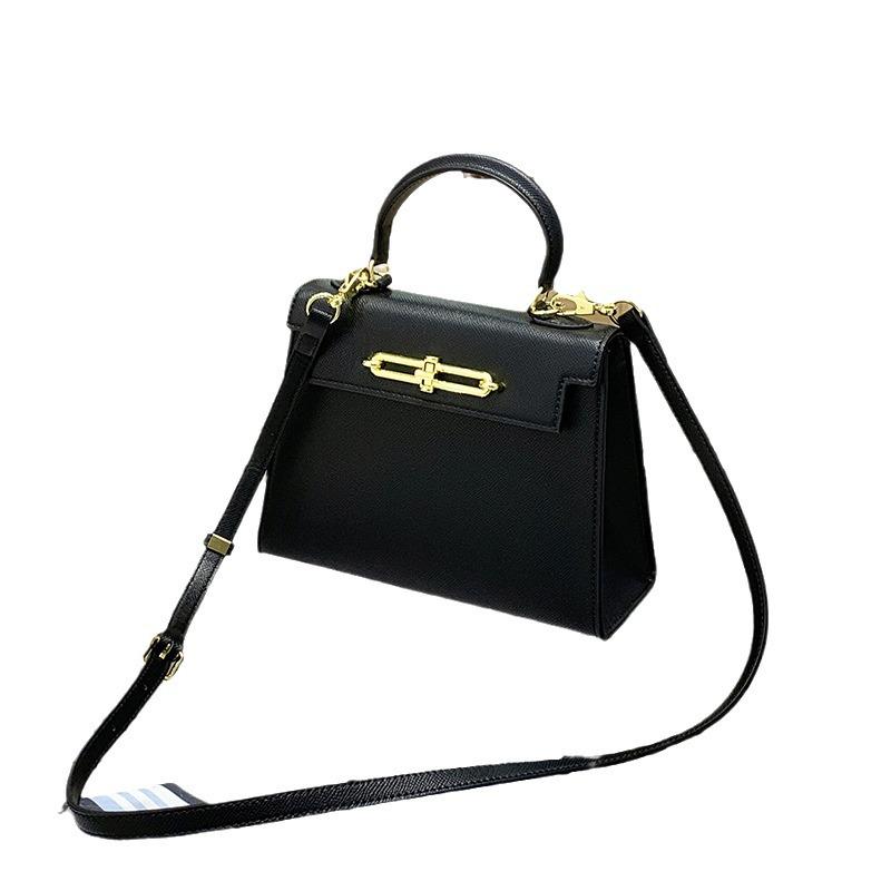 Elegant Crossbody Handbag - Luxe Texture & Versatile Design