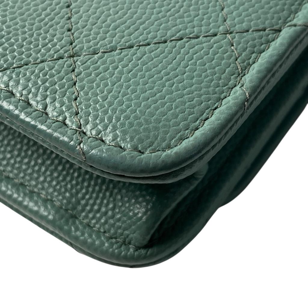 Used CHANELShoulder Bag Green system Women