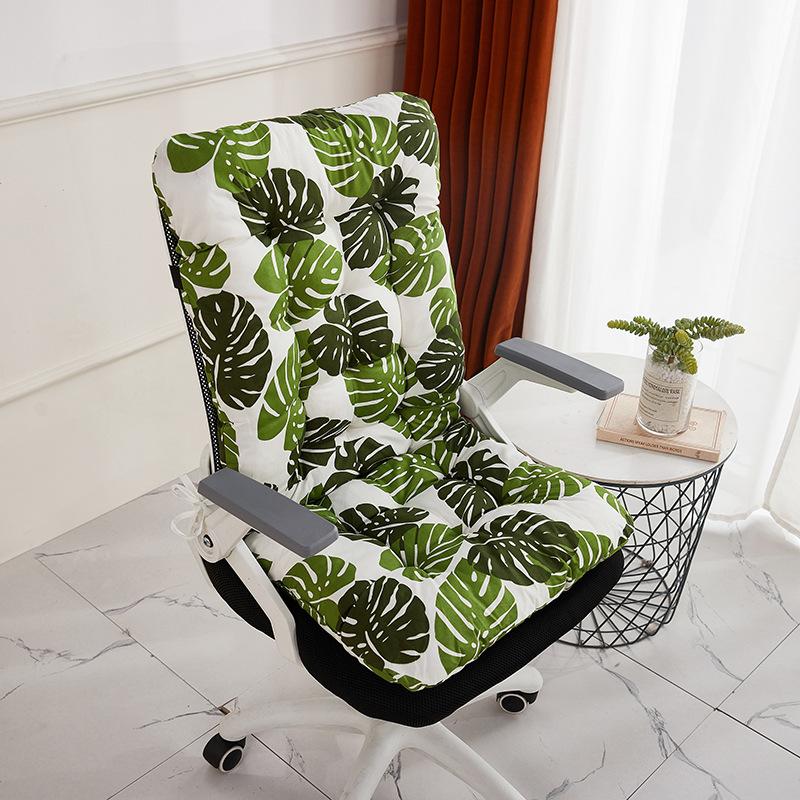 Ergonomic Office Chair Cushion with Integrated Back Support - Featuring a Casual Pattern, Thick And Comfortable Seat Padding