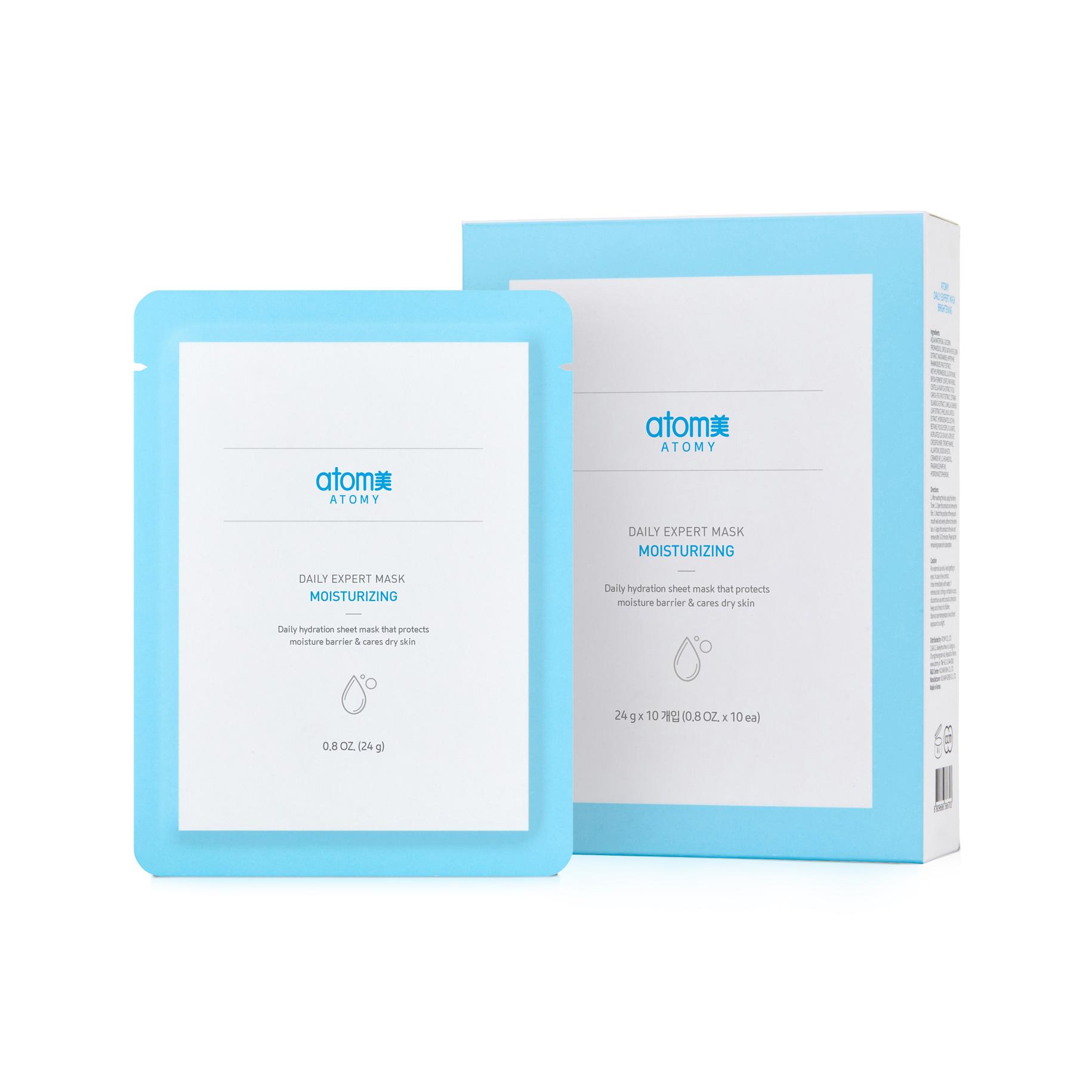 

Atomy Daily Expert Mask Moisturizing (24Ml*10Ea)