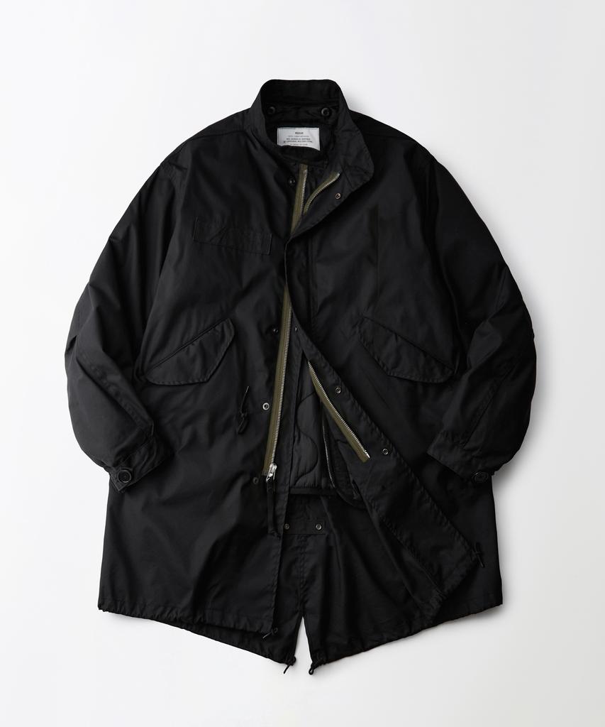 OUTSTANDING M-65 Fishtail Parka_Black