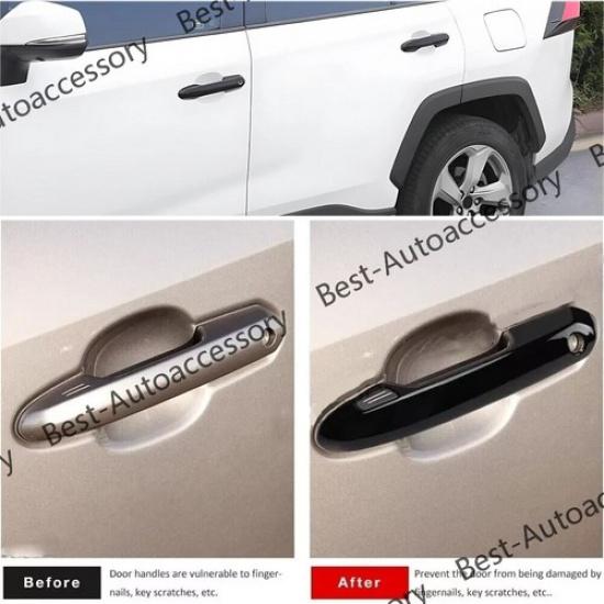 Car Door External Handles Trim Cover For Toyota RAV4 -25 Highlander -25