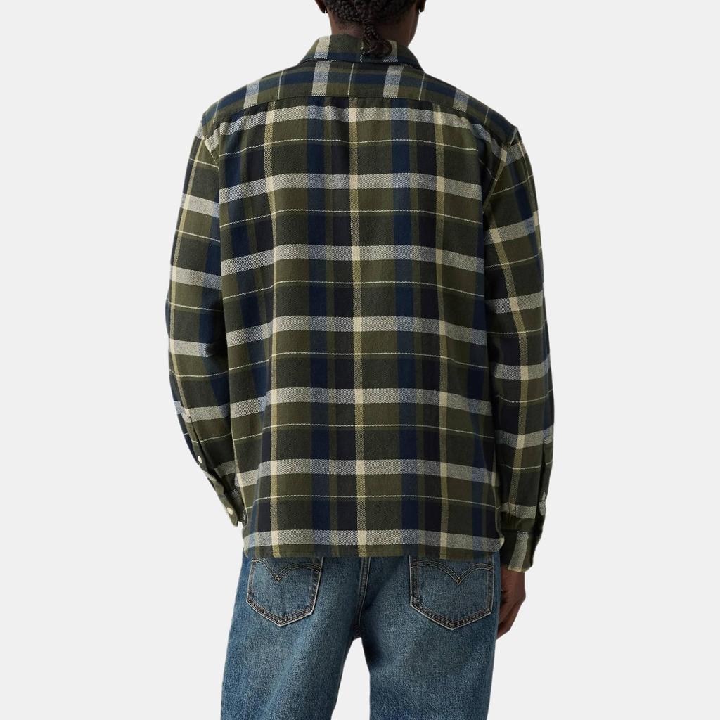 Levis Los Comfortabel Zacht Geruit Puntkraag Lange Mouw Shirt Heren shirts 19573-0288