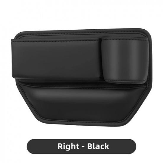 Leather Car Seat Gap Organizer Multifunction Console Crevice Filler Side Storage