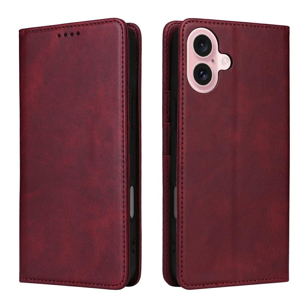 Etui na iPhone 17 z blokadą RFID, skórzane PU, portfel na telefon