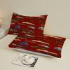 1 Train Pattern Digital Printed Frosted Fitted Sheet,bedroom Printed Bed cover,bedding(No Pillowcase)