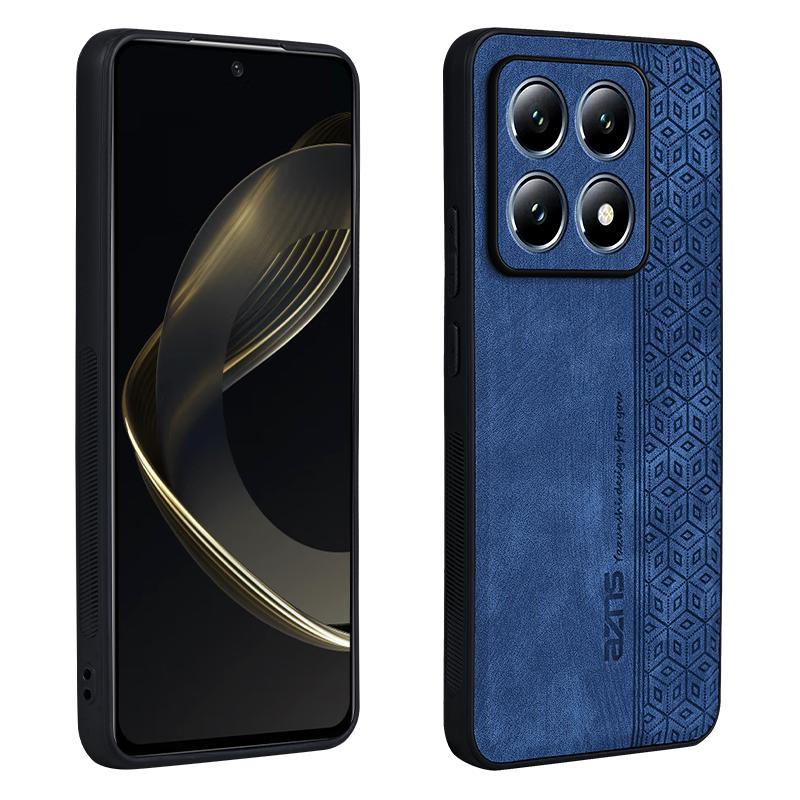 For Xiaomi 14T 5G Back Cover Skin Feel Shockproof Leather Phone Case Bumper For Xiaomi 14T Coque Capa