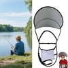 Large Double Shoulder Umbrella Sun Protection Sun Shade Caps Backpack Sunshade Board  Hiking
