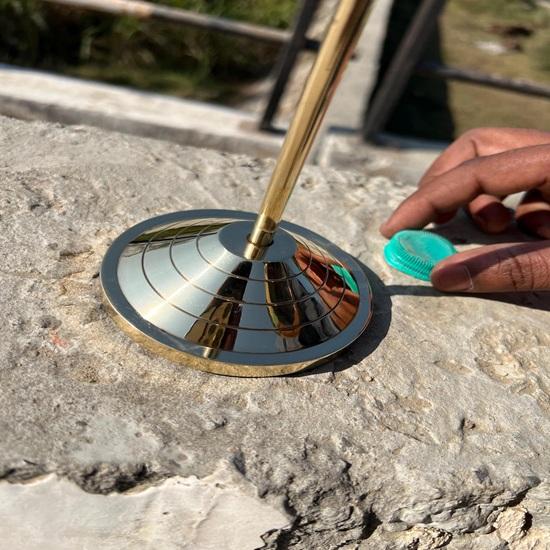 Brass Adjustable Magnifying Glass for Reading, Hobbies, and Desk Decor