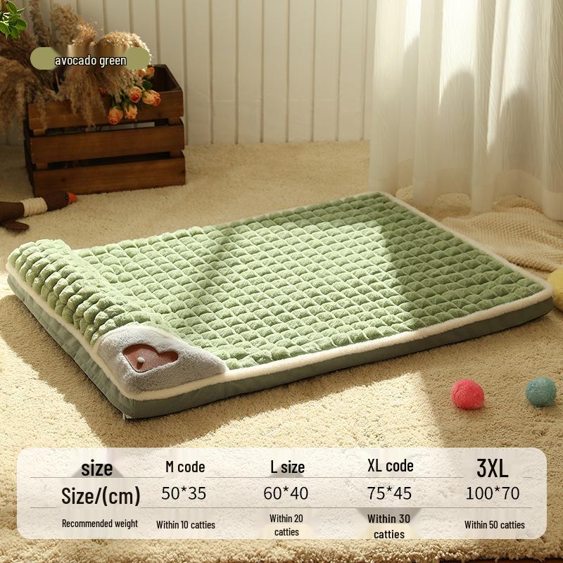 Washable Four Seasons Thickened Pet Bed for Deep Sleep – Ideal for Small To Medium Dogs & Cats
