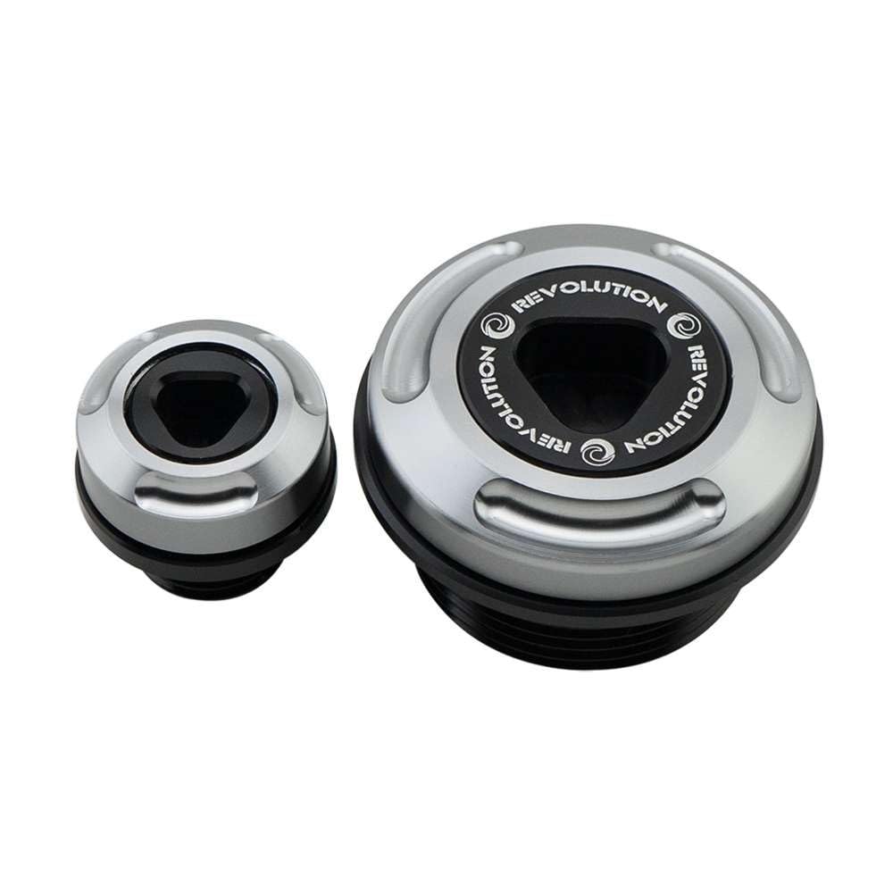 

REVOLUTION Honda Common Service Hole Plug Set.V2 Engine Timing Plug For HONDA CT125 Monkey GROM CB CBR150-250 C125 DAX125 Timing Hole Cap (Серебряный