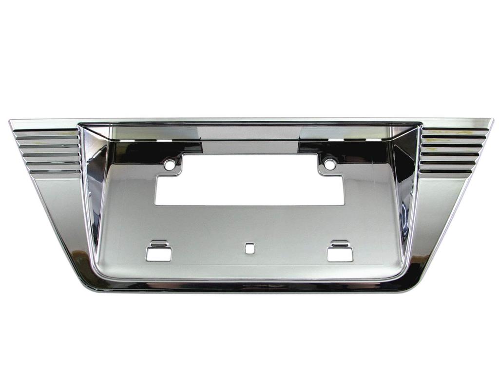 BRIGHTZ Chrome Rear License Plate for Hijet Deck Van with and 331 Hijet Deck Part Number 31627 S321W/S331W (Late Model) [LICENSE-042] (Compatible