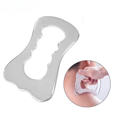 Gua Sha škrabací masážní nástroj z nerezové oceli, nůž na uvolnění svalů - nástroje IASTM Skvělý nástroj na mobilizaci měkkých tkání