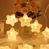 Creative Atmosphere Light Cloud Star Rainbow Night Light Garland Lamp  Hoilday