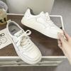 Fashion Flat-soled White Shoes Women's 202 Summer New Versatile Breathable Platform Student Casual Sports Board Shoes