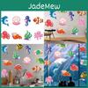 Sea Creature Birthday Wall Decals With Starfish Turtles Sharks Design For Childrens Party And Photo Shoot