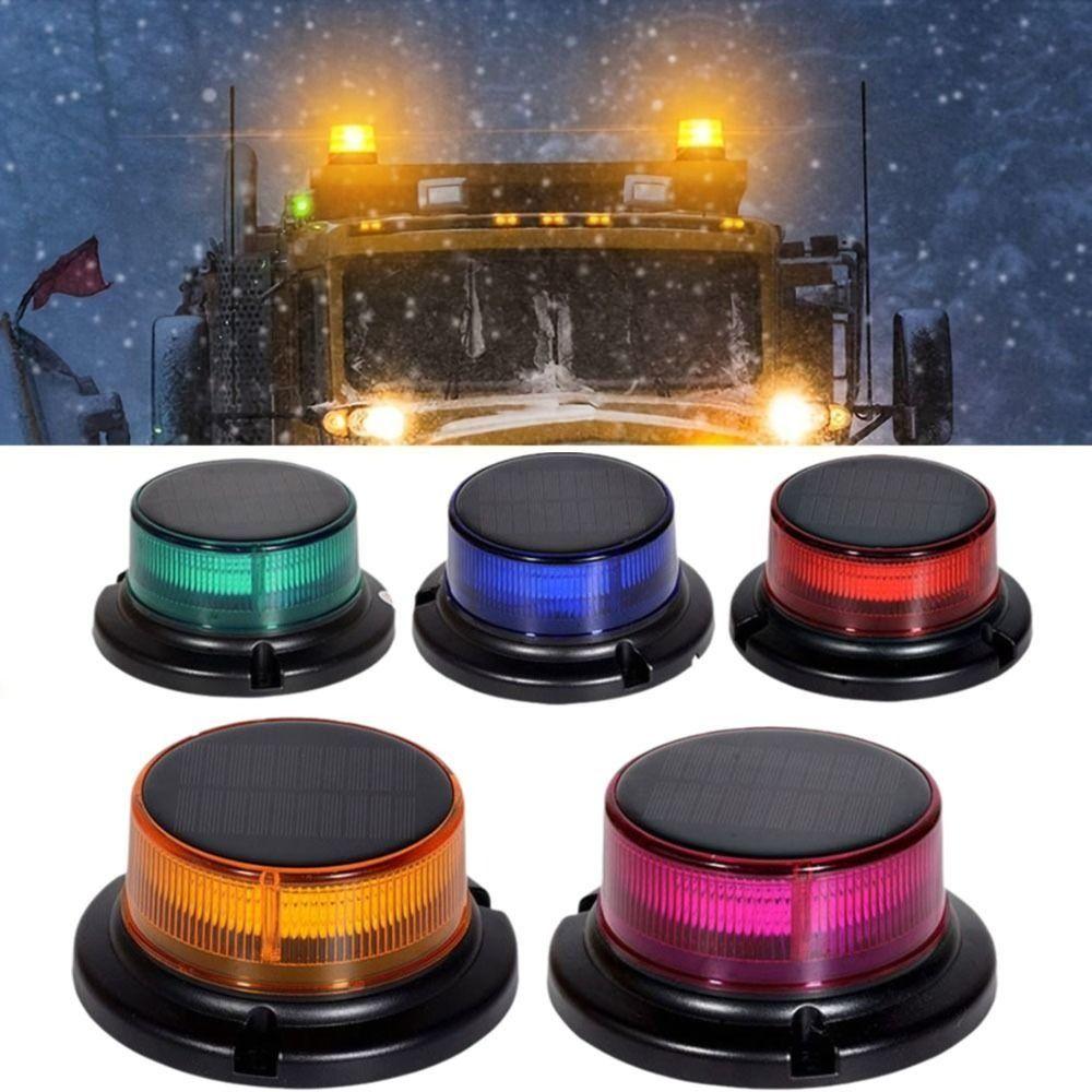 Waterproof Rechargeable Warning Flashlight Durable Off-Road Warning Lamp Safety Lighting