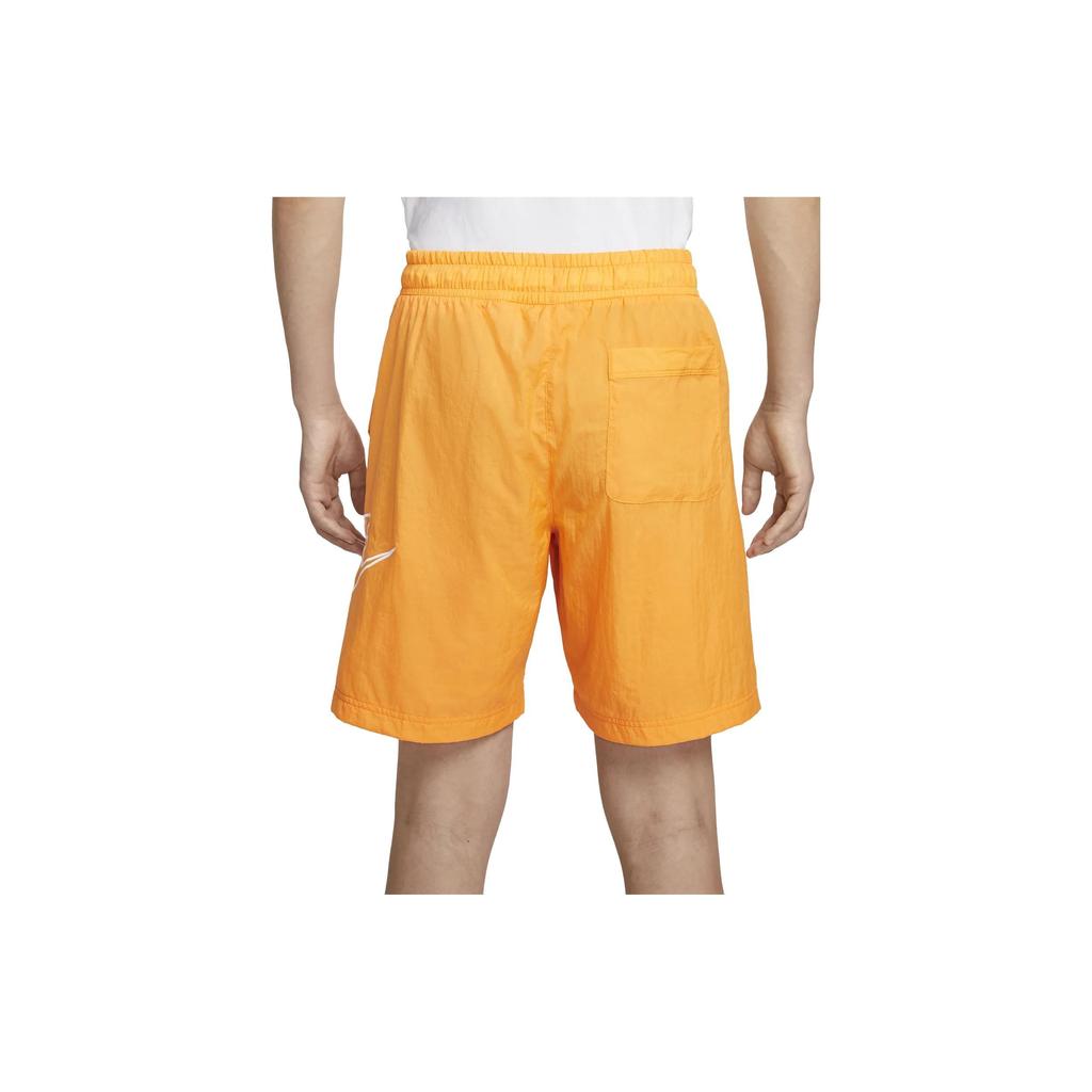Nike Alumni Logo Embroidered Woven Training Shorts Men Bottoms Sundial-Yellow DB3811-717
