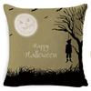 Pillow Case Holiday Party Halloween Horror Bat Office Pillow Case Car Waist Support Cushion Lumbar Pillow