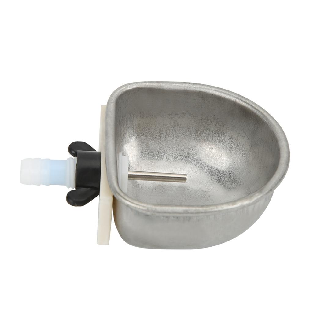 10PCS Rabbit Breeding Equipment Anti Scratch Stainless Steel Nipple Drinking Water Bowl