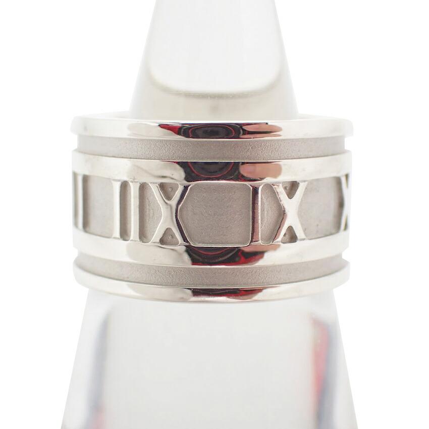 

[Used] TIFFANY/Tiffany 925 Atlas Wide Ring/No. 14/g475-83