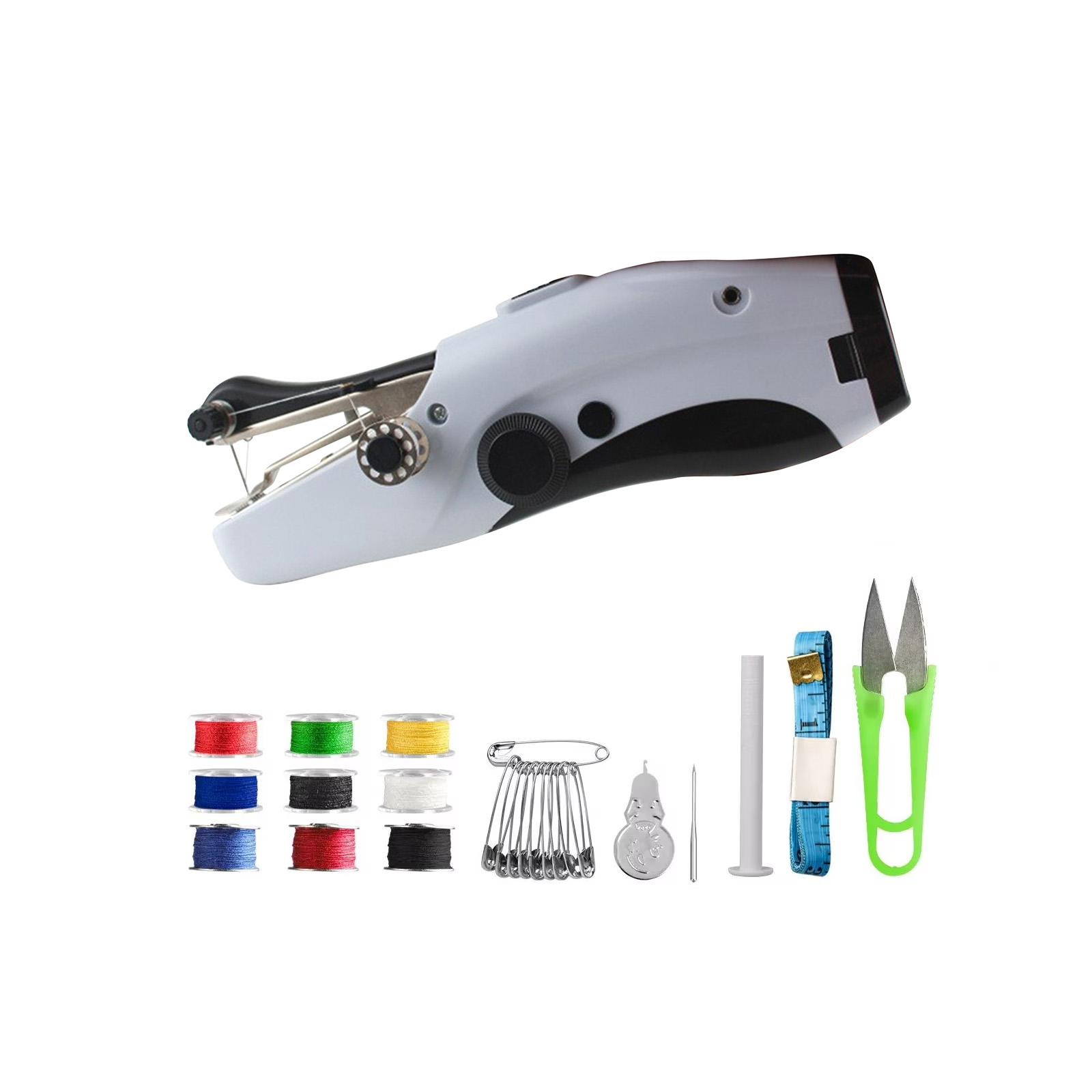 

Manual Sewing Machine Small Portable Electric Sewing Machine For Adults To Sew Quickly, Easy To Use, Suitable For Sewing Clothes, DIY, Family Travel One Size чёрный