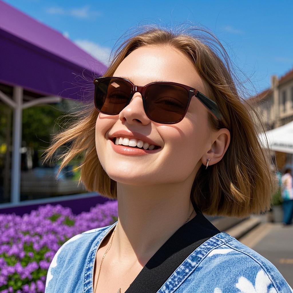 Lunettes intelligentes de traduction AI GY500 Casques audio sans fil Appel BT Musique Langues multiples Lunettes de soleil Lunettes de sport d'extérieur