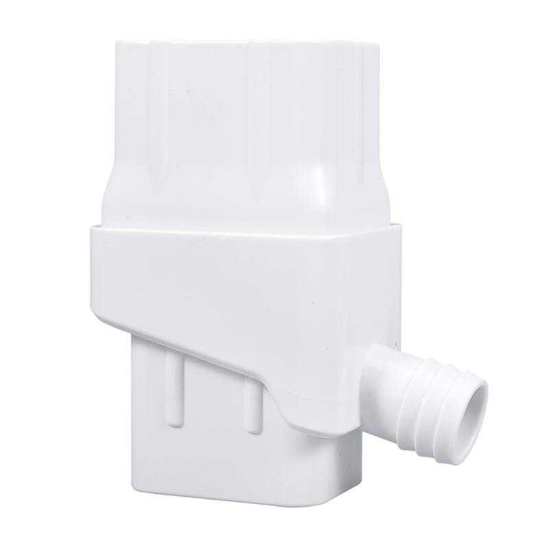 Double Outlet Downspout Splitter For Rain Barrels Connection Fitting Weatherproofed Garden Water Collector