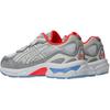 Asics Gel NYC PS Bianco Blu Piemonte Rosso Scarpe da Ginnastica per Bambini Grigio Piemonte 1204A176-102