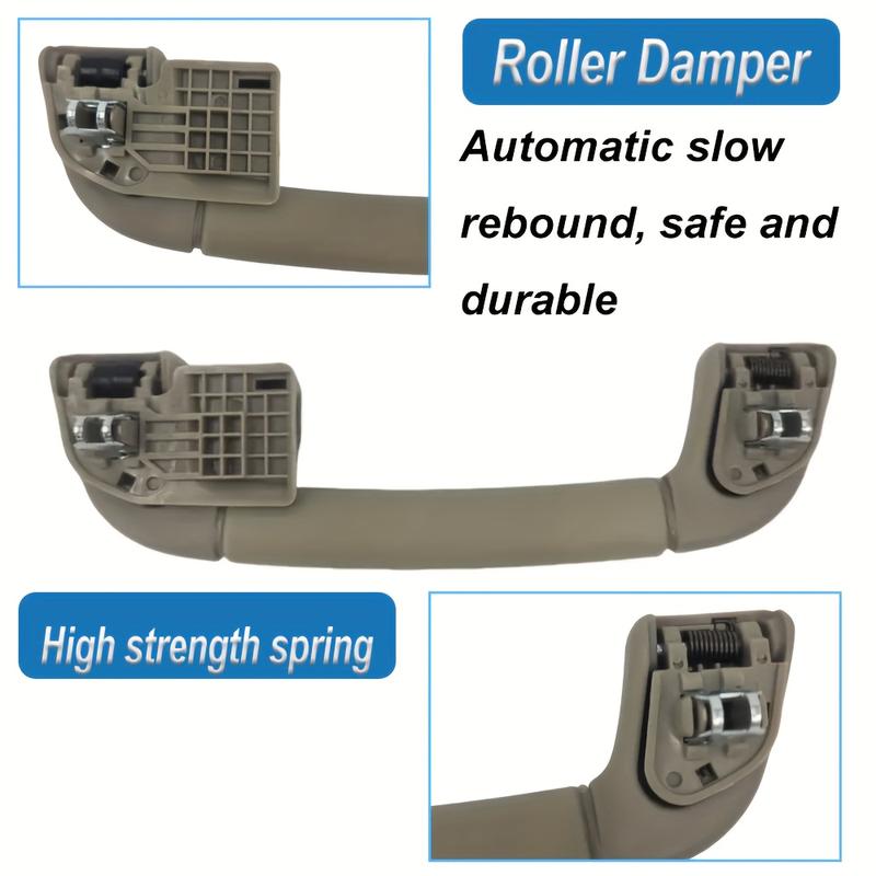 ABS Roof Pull Handle Front Rear Ceiling Safety Armrest for Toyota Camry Prado Land Cruiser Ceiling Safety Handle 74610-30240-E0