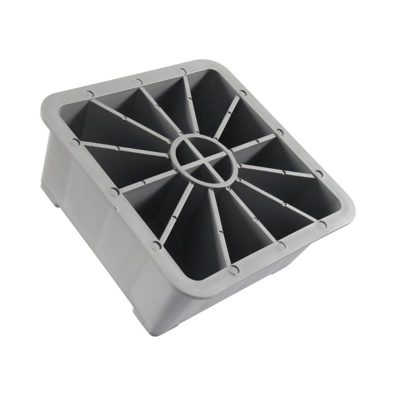 Non Slip Vehicle Jacks Support Pads Heavy Duty Rubber Leveling Blocks Heavy Duty Leveling Blocks for Parking Stability