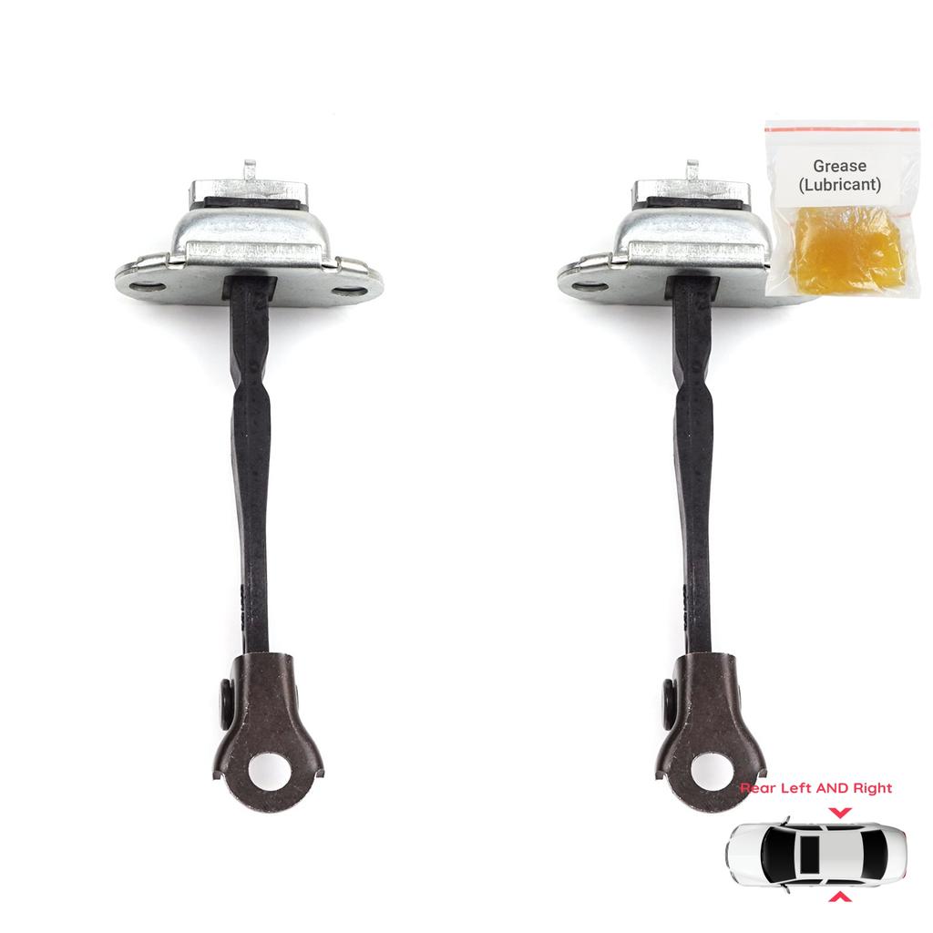 EDP1253-1 2 Pieces Rear Left AND Right Door Catch Hinge Brake Stop Check Strap Limiter for Renault Kadjar Nissan Qashqai MK2 J11 824304EA0A