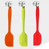 Premium Food Grade Silicone Spatula Heat Resistant Baking Scraper Mixing & Frosting Tool for Cake Cream Non-Stick Cookware Baking Tool