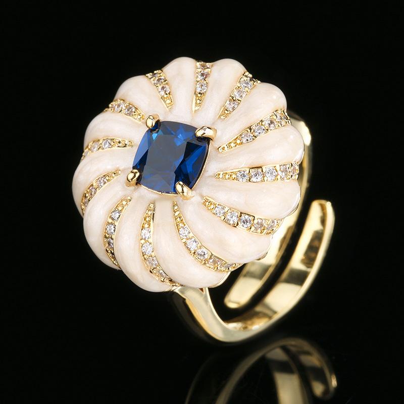 

Комплект, Серьги-пусеты, Кольца, Ожерелья, Антикварные украшения, Темперамент легкой роскоши, Голубая шпинель, Изысканный стиль, Французский ретро.