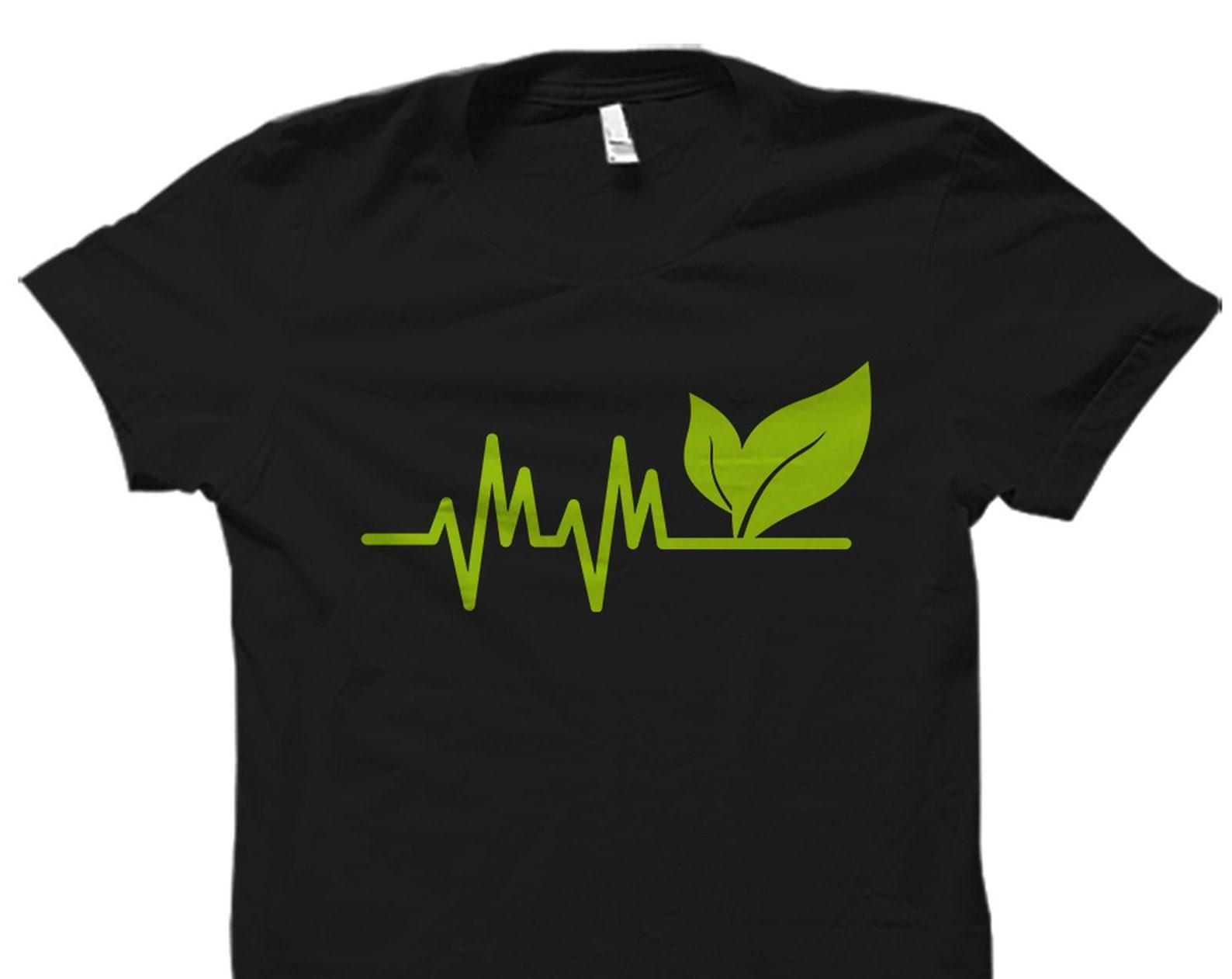 Vegan Heartbeat Shirt. Vegan Shirt. Vegan T-Shirt. Vegan Gift. Vegetarian Shirt. Vegetarian T-Shirt. Vegetarian Gift. Animal Lover #OS1955 2XL