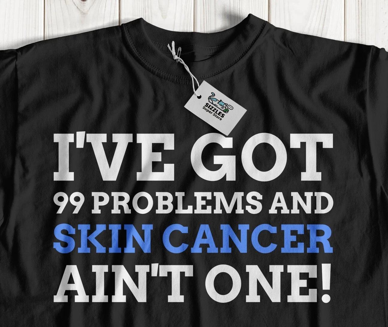 Unisex Funny Skin Cancer T-Shirt MOHS Surgery Gifts & Basal Cell Carcinoma Gifts M