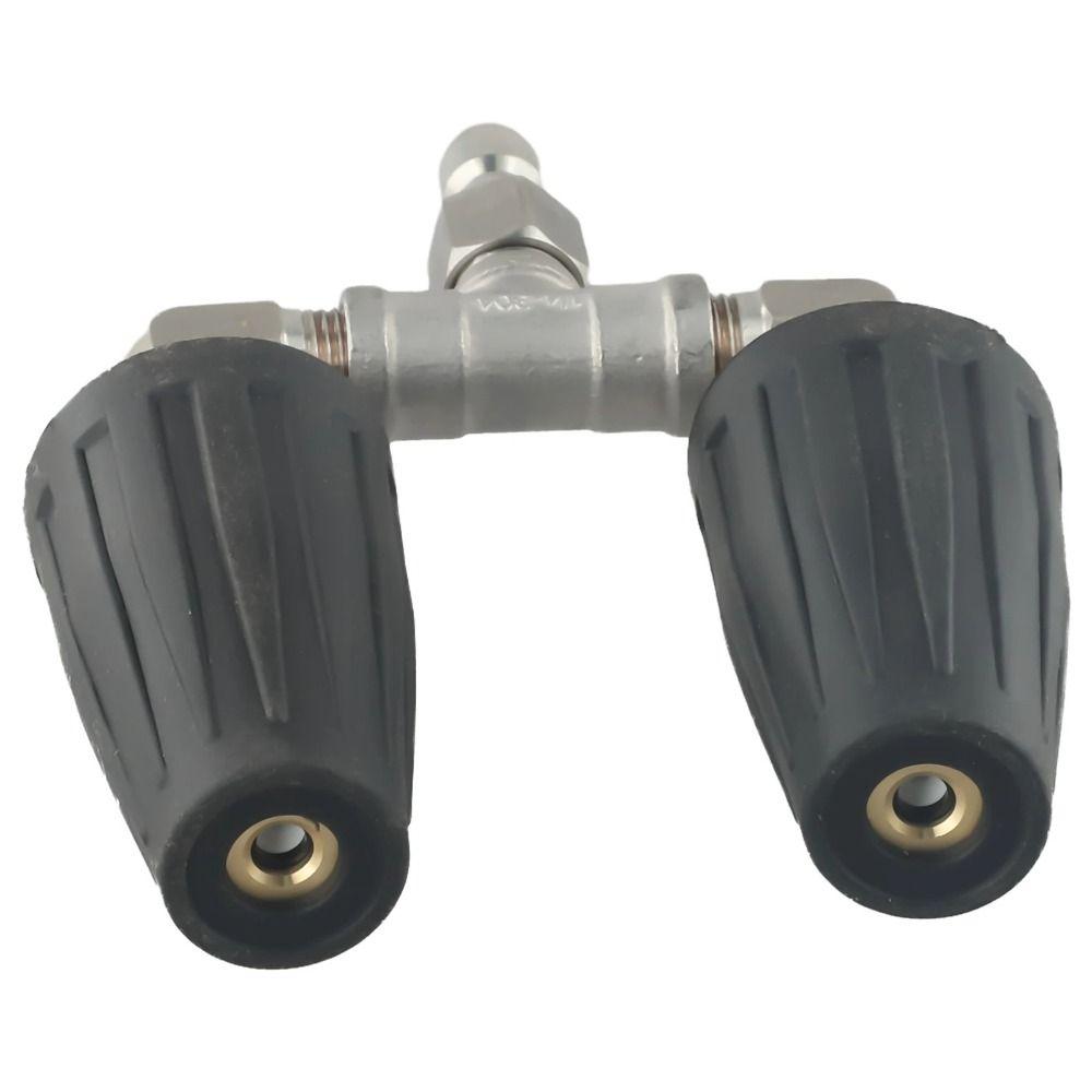 360° drehende Dual-Turbo-Düse Hochdruckreiniger 2,0 Düsenöffnung 4-6 GPM Twin-Turbo-Düse 4000 PSI Hochdruck