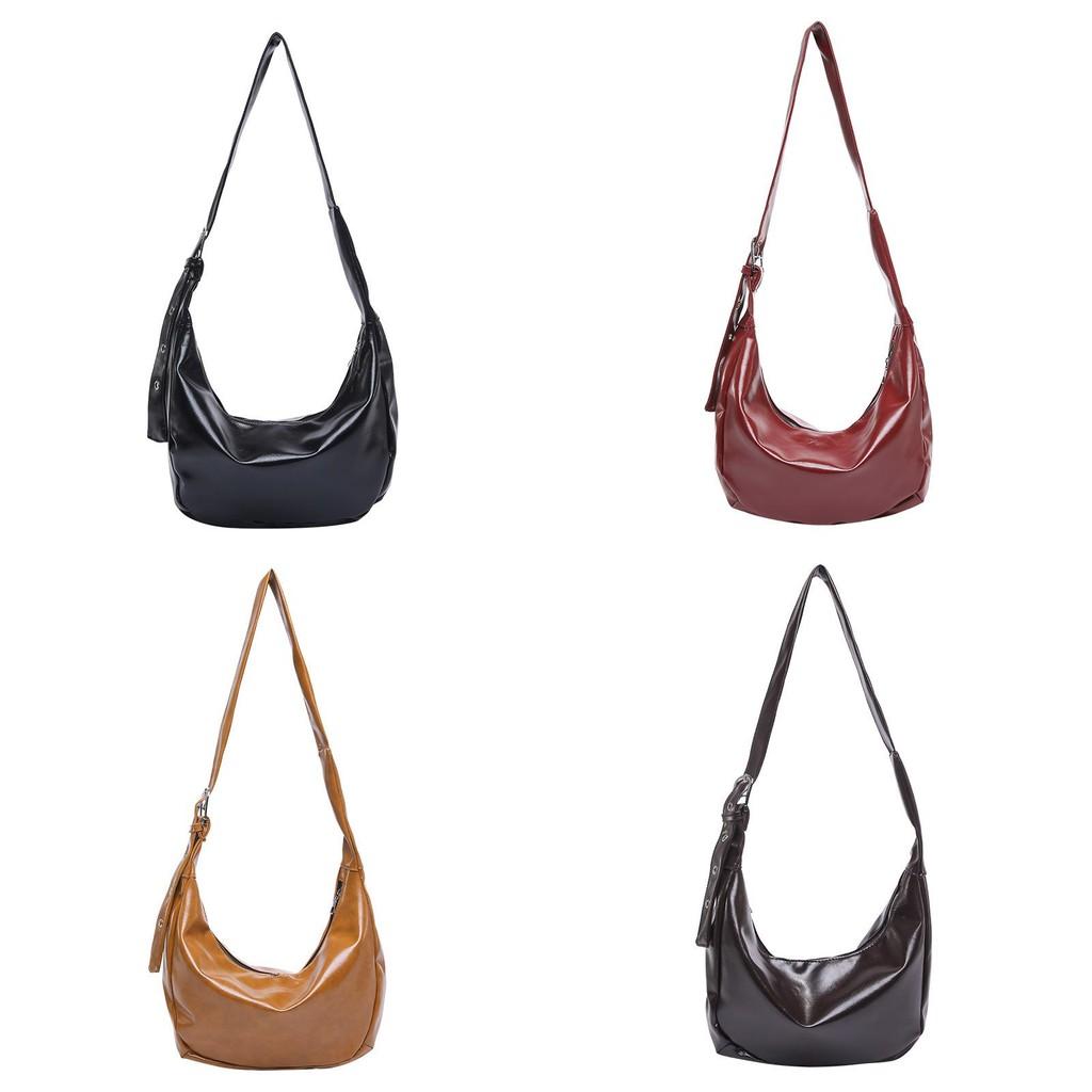 Bag Dumpling Contemporary For Women Roomy Commuter Crossbody Bag With Unique Dumpling Shape And Design