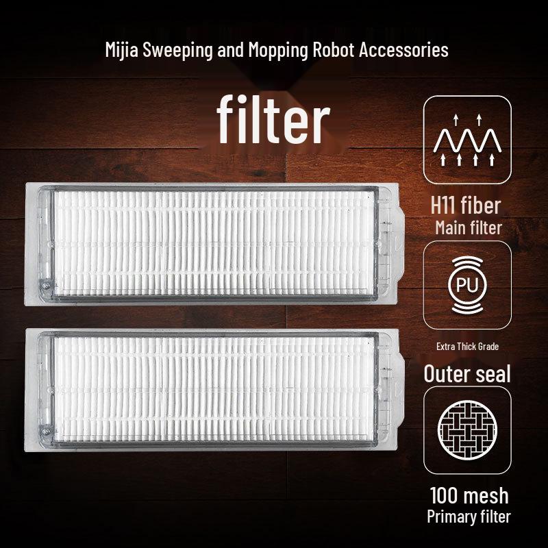 Accessori Robot Mijia 3C Viomi X2: Filtro, Spazzola Principale, Mop e Serbatoio dell'Acqua