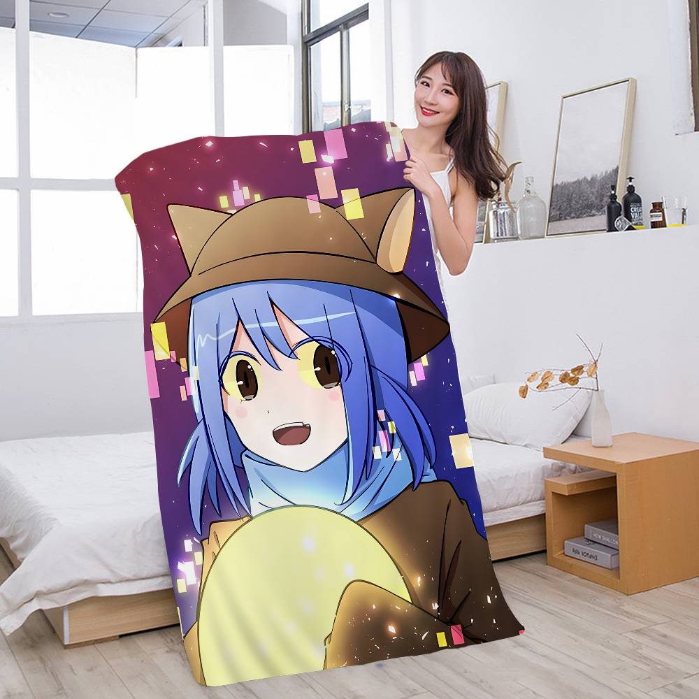 

Anime Niko Oneshot Microfiber Blanket Quick Drying Beach Towels Oversized Printing Super Absorbent Pool Towel Blanket W40*H60(CM)