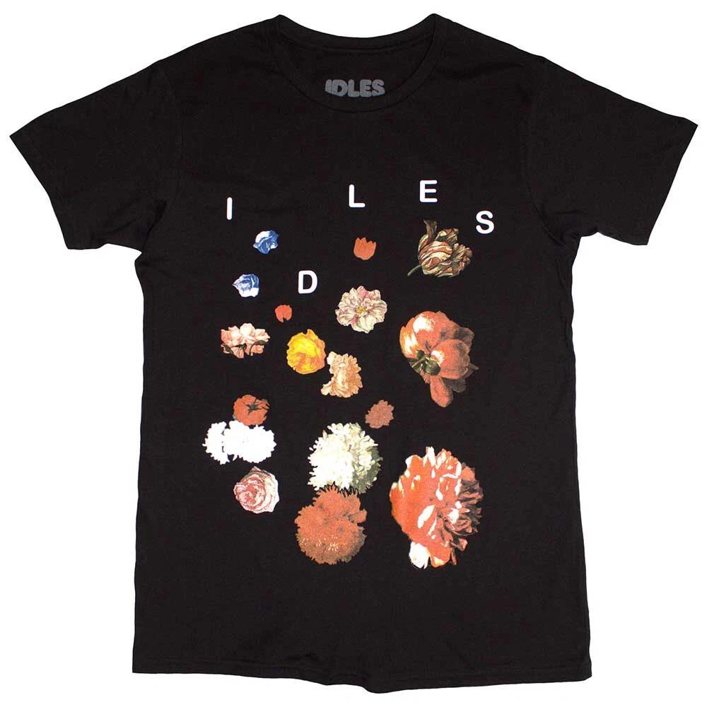 Idles - Flowers - Black t-shirt XL