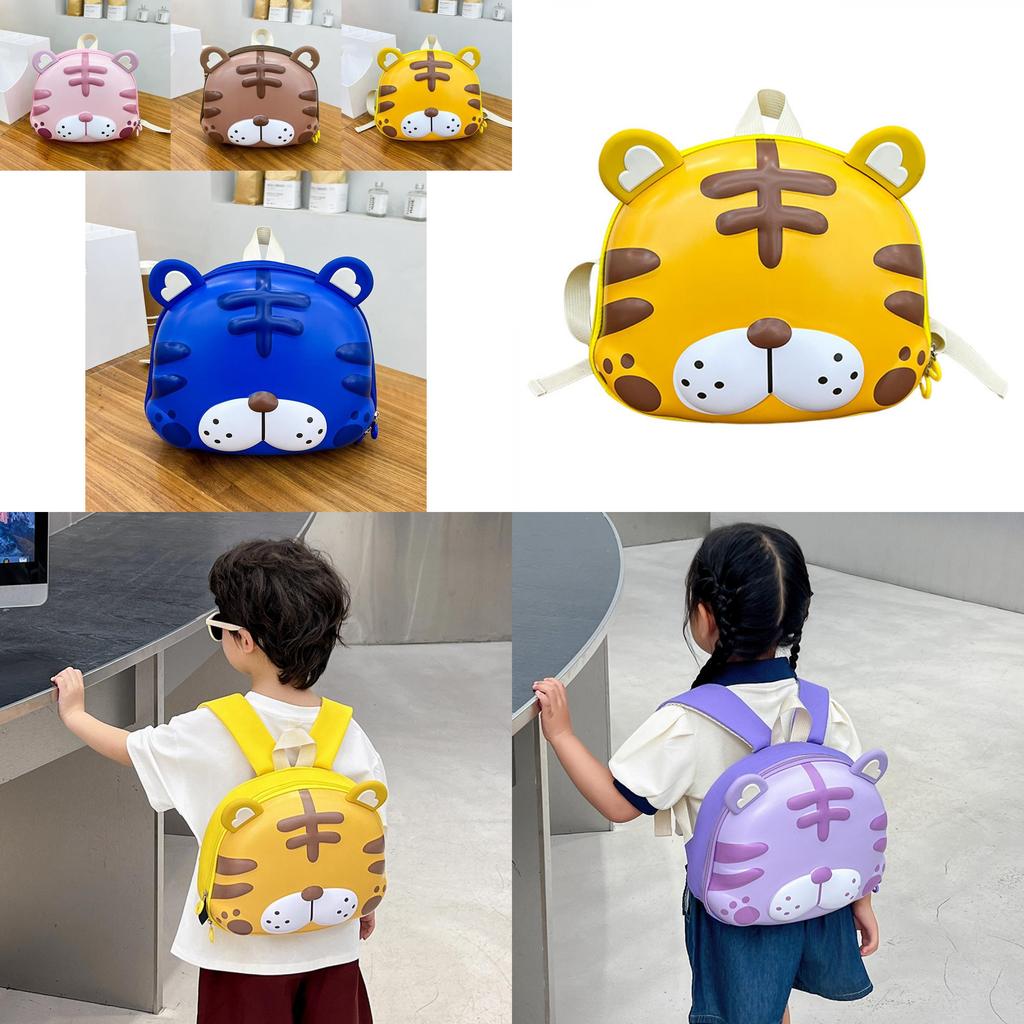 Colorful Bunny Design Eva Childrens Backpack With Curved Shoulder Straps