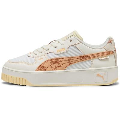 Carina Street Lux Crafted Flowers Sneakers