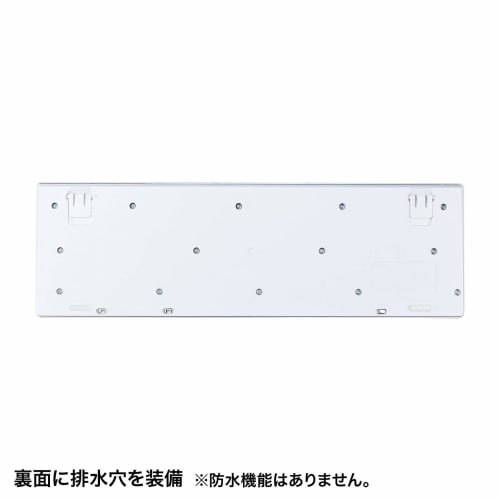 Sanwa Supply Wireless Keyboard USB Connection Compact Japanese 109 Keys Membrane White SKB-WL34SETW
